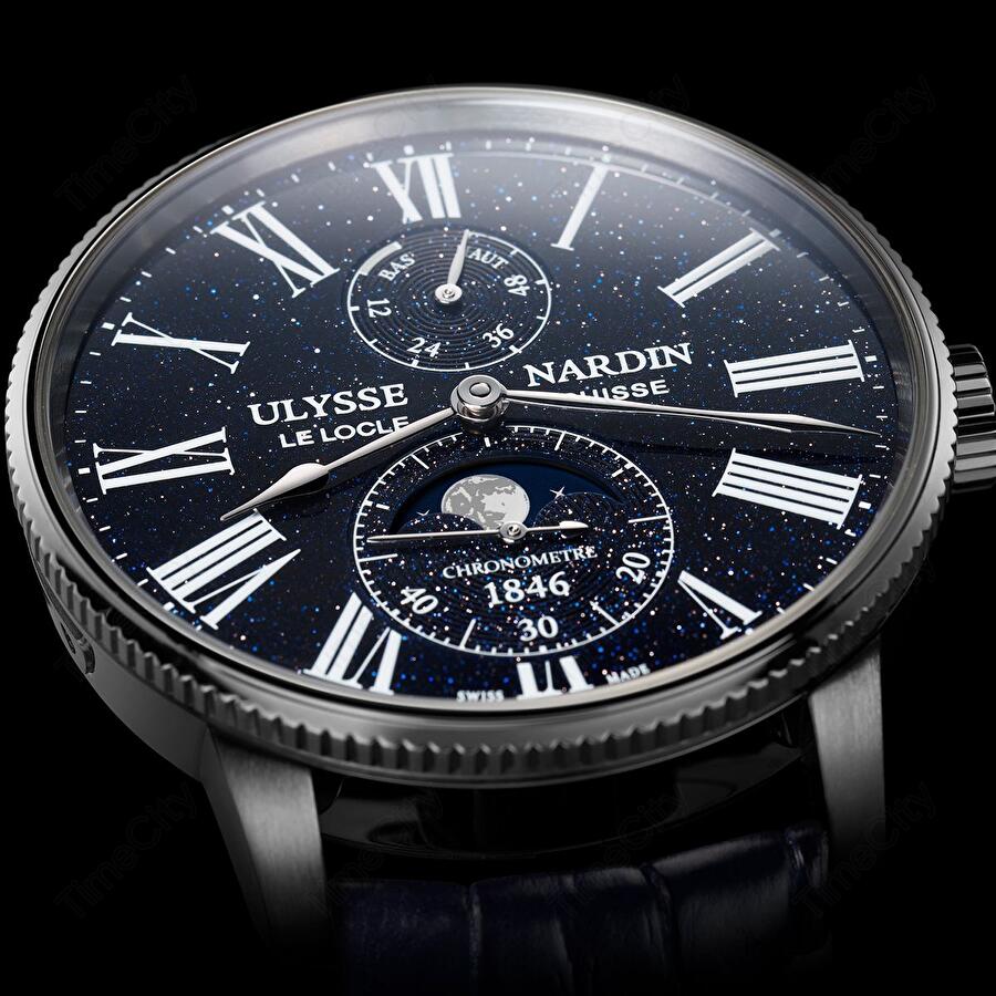 Ulysse Nardin 1193-310LE-3A-AVE/1A (1193310le3aave1a) - Marine Torpilleur Moonphase Aventurine 42 mm