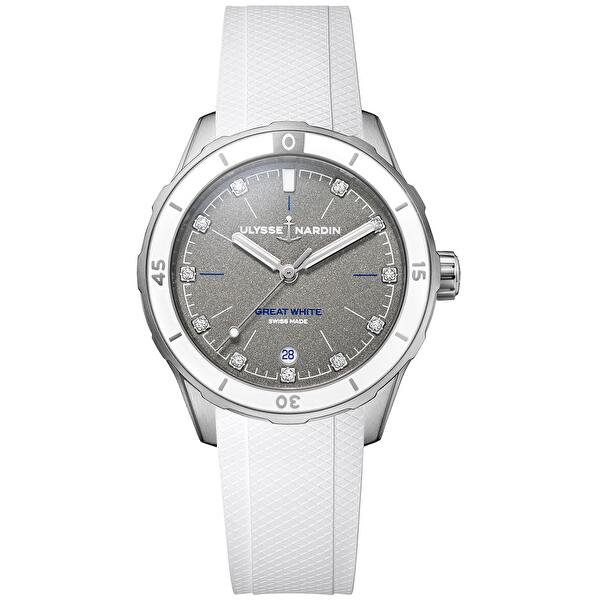 Ulysse Nardin 8163-182LE-3/11-GW (8163182le311gw) - Diver Lady 39 mm Ulysse Nardin 8163-182LE-3/11-GW (8163182le311gw) - Diver Lady 39 mm