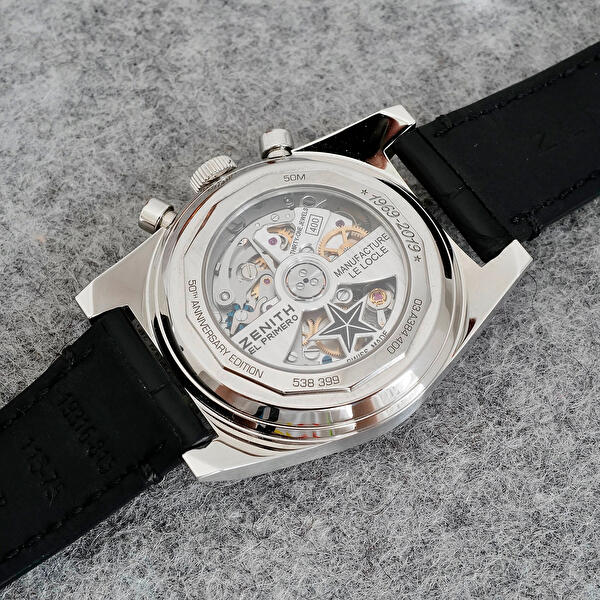 Zenith 03.A384.400/21.C815 (03a38440021c815) - El Primero A384 Revival 37 mm Zenith 03.A384.400/21.C815 (03a38440021c815) - El Primero A384 Revival 37 mm