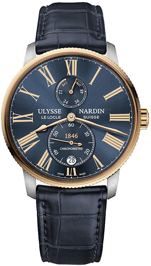 Ulysse Nardin 1183-310LE/43-IND (1183310le43ind) - Marine Chronometer Torpilleur 42 mm